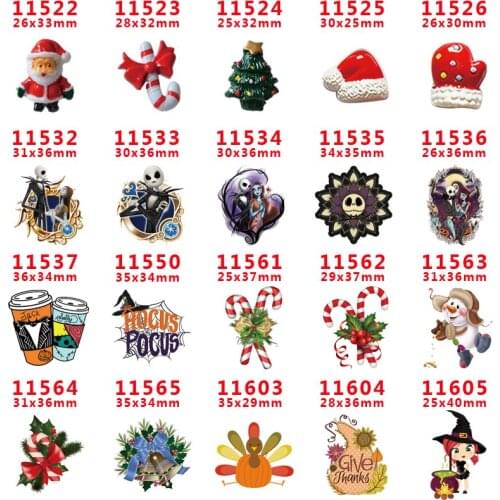 Planar Resins FactbakThanksgiving Day Cute Cartoon Resin DIY Crafts For Decoration Accessories PR11522