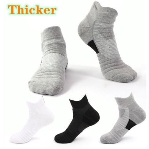 Mens Cotton Socks Breathable Crew Sports Trekking Socks Running Cycling Basketball Soccer Socks 3 Pairs EU 39-45