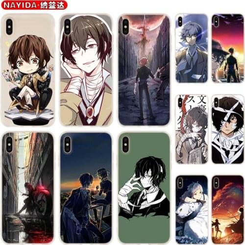 Case Soft for iPhone 12 11 Pro X XS Max XR 6 7 8 G Plus SE 2020 5 S Cover Dazai Osamu