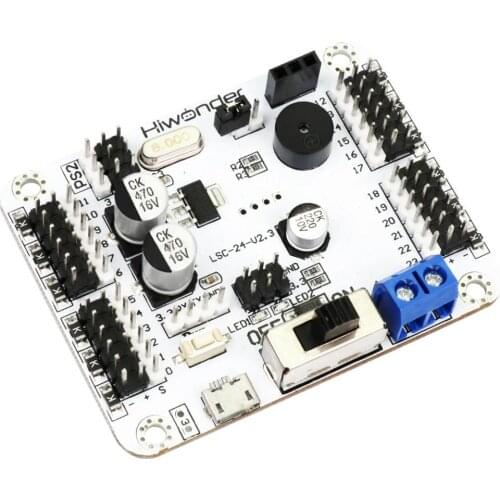 24CH Digital Servo Controller Robot Control Board with 16M Memory/Arduino Compatible for Manipulator Robotic Arm Spider robot