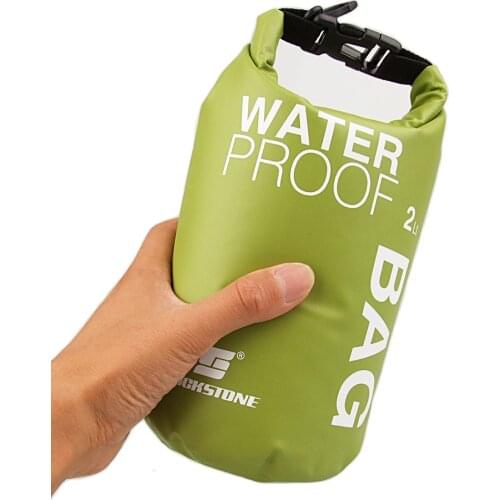 Camping hiking PVC waterbag waterproof bag Outdoor Traveling Ultralight Rafting Bag Camping Dry Bags waterproof box 2L