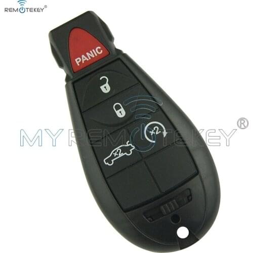 Remtekey for Chrysler key #3 Fobik key -2011 M3N5WY783X 434 mhz remote fobik key 4 button with panic fobik car key