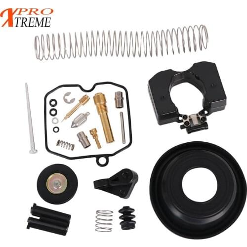 1 Set New arrival Carb Carburetor Diaphragm Gasket Needle Repair Kit For Harley Davidson 883 FLHS 1200 CV40 Carb Rebuild Kit