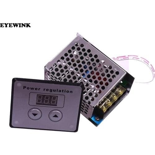 1pcs AC 220V 4000W SCR thyristor, high power electronic digital voltage regulator