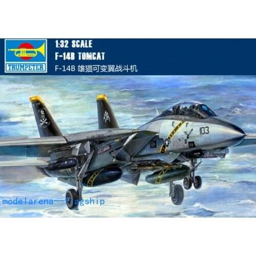 Trumpeter 1/32 03202 F-14B Tomcat model kit Plastic Model Building Kit