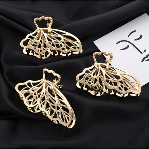 Korean Version Butterfly Hairpin New Fashion Hairpin For Women Birthday Hair Accessories Crab Claw Clip Valentines Day Gift