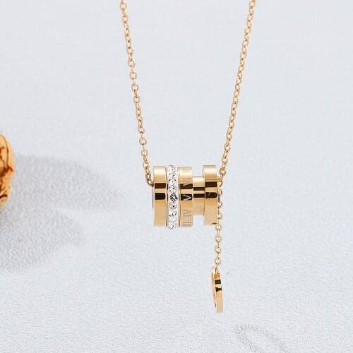 Roman Numerals Ladies Trend Choker Necklace Romantic Anniversary Gift Rhinestone Accessories