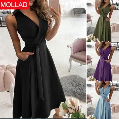 202 AliExpress Wish Popular Spring/Summer Fashion Long Sleeve V-neck Printed Sheath Dress Womens Clothing