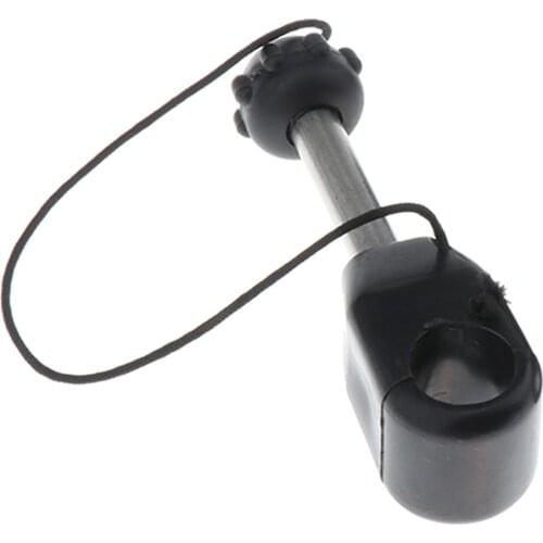 1pcs Kayak Paddle Lock Anchor Oar Holder Tie Down Ball Screw Support Pole