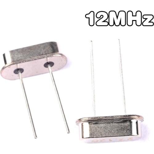 10PCS HC-49S 12M 12MHZ 12 MHZ Crystal Oscillator HC-49S