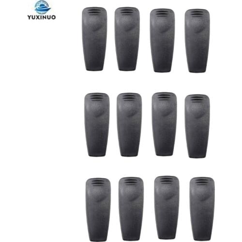 12pcs Belt Clip for Motorola HT750 HT1250 GP328 GP329 GP338 GP340 GP140 MTX850 XT960 XTS2500 45BA Radio HNN9013 Battery Clamp