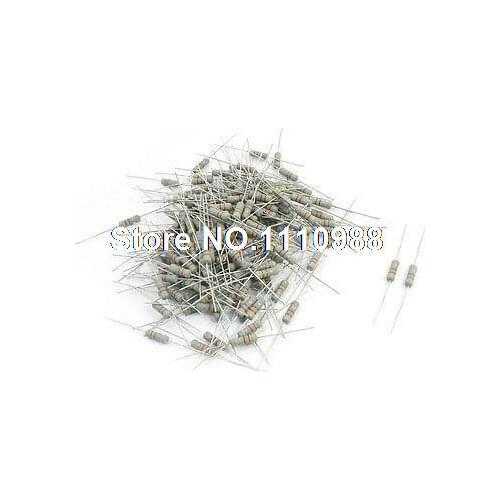 200Pcs Electronic Component 43K Ohm 1W 5% Carbon Film Resistor