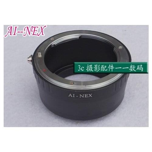 AI-NEX adapter ring for nikon ai lens to sony e mount nex3/5/6/7 A7 A7r a9 A5100 A7s A5000 A6000 a6300 a6500 camera