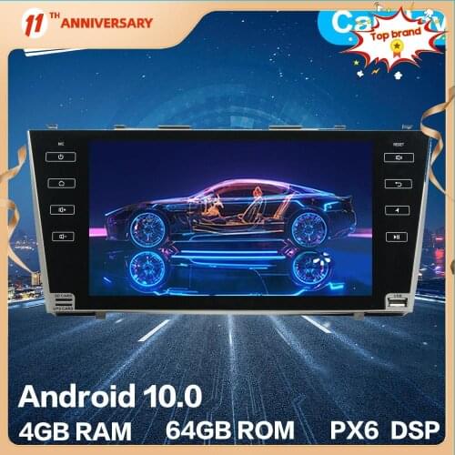 Android 10 4G+64GB Car Radio Player GPS Navigation For Toyota Camry 2007-11 Car Stereo Tape HD Multimedia DVD Player DSP Carplay