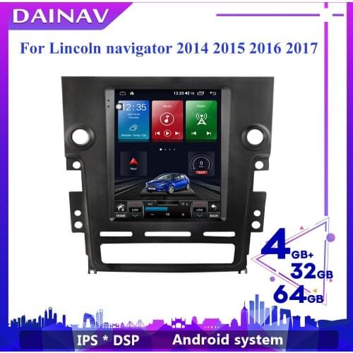 For Lincoln navigator 2014 2015 2016 2017 Vertical Screen Car Radio Stereo Car Autoradio GPS Navigation Multimedia DVD player