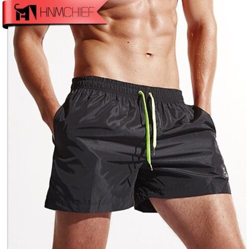 2017 New Quick Dry Mens Swim Shorts Summer Men Board Shorts Sport Surf Beach Shorts for Men Athletic Running Gym Short Men