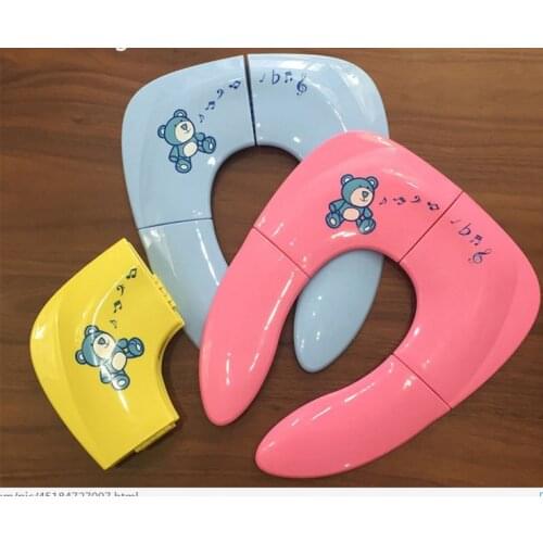 Baby Travel Folding Potty Seat toddler portable Toilet Training seat children urinal cushion children pot chair pad /mat