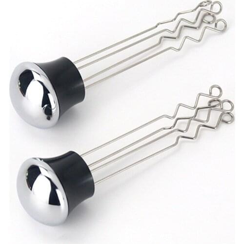 Coffee Distributor Leveler Stainless Steel Espresso Powder Tamper Needle Type Coffee Machine Maker Portafilter Barista Stir Tool