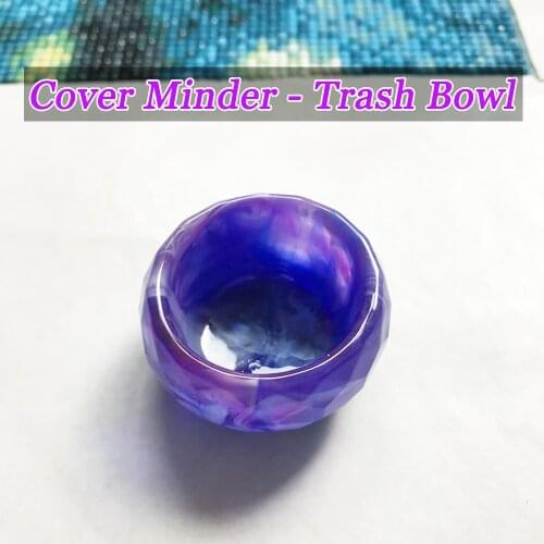 Diamond Painting Tools Cover Minder - Trash Bowl to Storage Broken, Oily, Sticky Drills