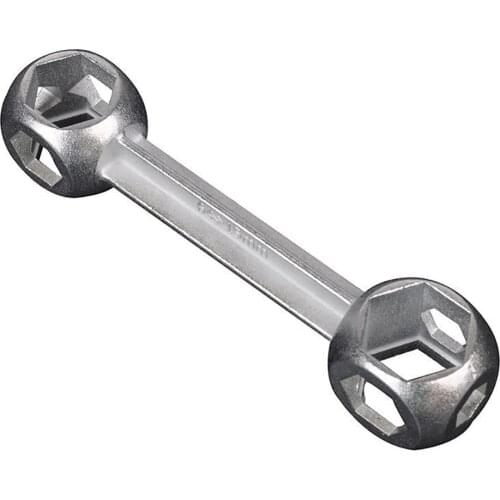 10 in 1 Wrench Mini Portable Bicycle Bike Repair Tool Dog Bone Shape Torque Wrench Hexagon Holes Cycling Spanner Multi Tools