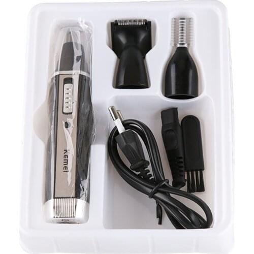 Multifunctional 3-In-1 Electric Nose Hair Trimmer Rechargeable Shaver Clipper Shaving Scraping Shaping Device Safe Face Care New