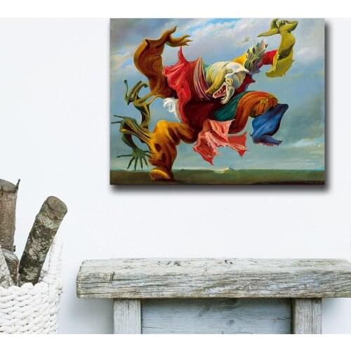 Wxkoil Art Wall Pictures The Angel of the Home Canvas Painting For Living Room Home Decor Oil Painting On Canvas Wall Painting