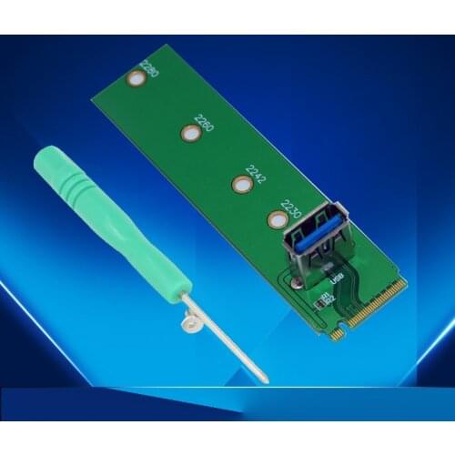 NGFF to PCI-E USB 3.0 Riser Card M.2 to USB3.0 Expansion Cards USB3.0 Turn Graphics Card for BTC ETH LTC Bitcoin Mining