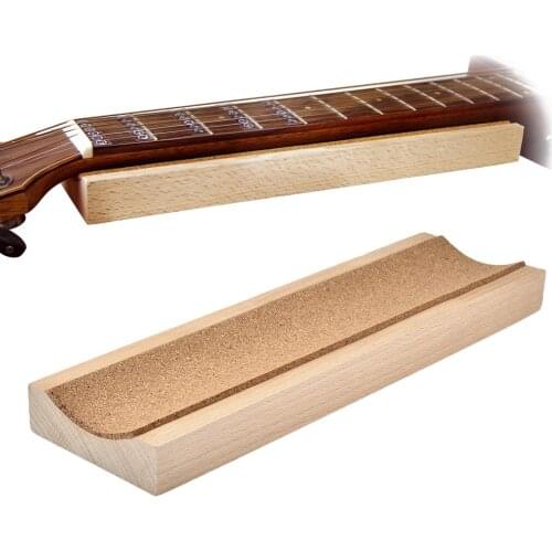 Electric Folk Guitar Neck Rest Support Wooden Guitar Accessory Instrument Guitar String Instrument Repair Tool