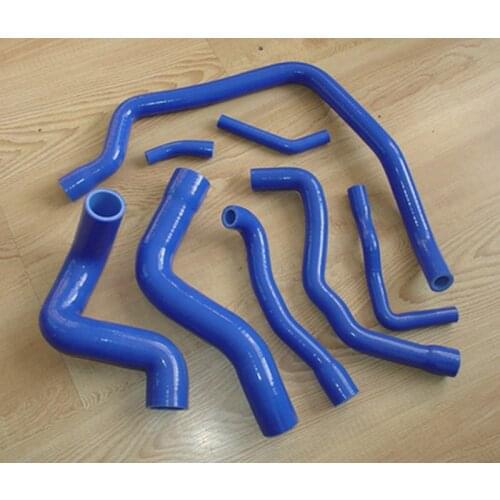 Silicone Radiator Hose For BMW 1989-1995 E34 M50 525 525I 528 530 530I 6CY 1989 1990 1991 1992 1993 1994 1995