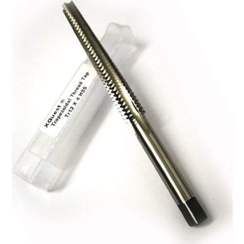 HSS trapezoidal Screw thread tap TR TR12 T12 TR12X2 TR12X3 TR12X4 Machine Right Hand Thread Trapezoid taps T12X2 T12X3 T12X4