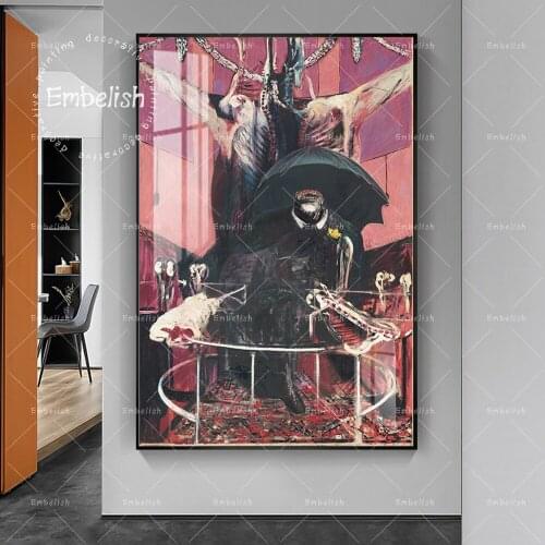 Embelish 1 Piece Francis Bacon Still Life Modern Home Decor Wall Art Posters For Living Room HD Canvas Painting Bedroom Pictures