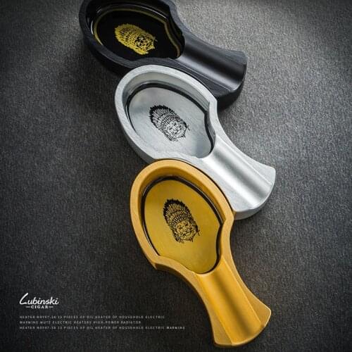 LUBINSKI High Grade Ceramic Cigarette Ashtrays 1 Holder 1 Ash Slot Table Cigar Ash Tray Large Ashtray Business Home And Office