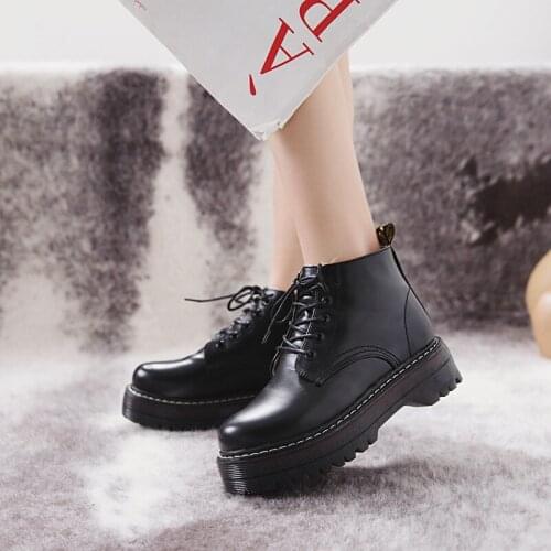 COOTELILI Brand 2021 Women Boots Womens Boots Cotton Boots Winter Boots Casual Shoes Lace Up Woman Ankle Boots 35-40