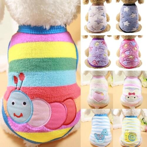 Flannel Duck Pets Dog Clothes For Small Dogs Chihuahua Cats Pet Soft Warm Winter Clothes For Small Dogs Coats Jackets Winter XXS