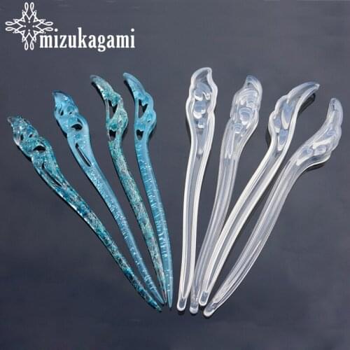 2pcs/lot UV Resin Jewelry Liquid Silicone Mold 3D Special Mold For Resin Real Flower DIY Jewelry Making Mold Epoxy Resin Molds