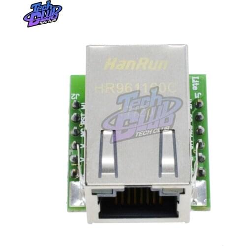 3.3V USR-ES1 ENC28J60 W5500 SPI to LAN Ethernet Converter TCP/IP Module Interface Electronic PCB Board Module
