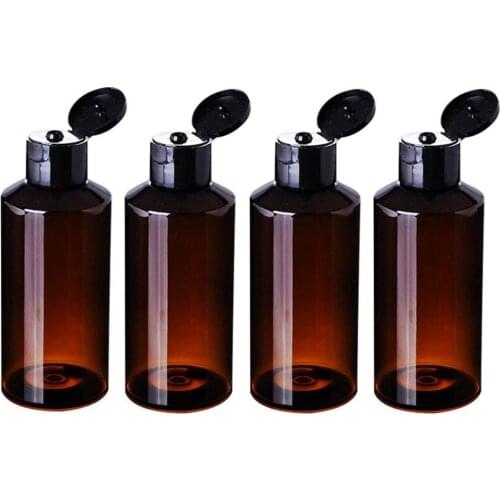 4Pcs 150ML mini PET Makeup Water Toner Liquid Soap Shampoo Shower Gel Dispenser Bottles Skin Care Drip pot Accessories