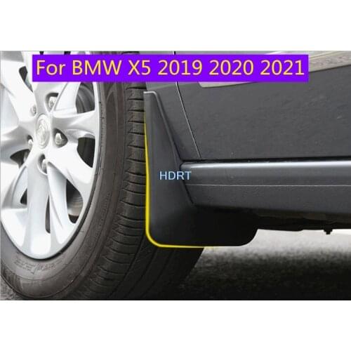 4 Pcs/Set For BMW X5 2019 2020 2021 M Sport Mud Flaps Splash Guard Cover models of Mudguard Fenders Splasher Auto ccessories