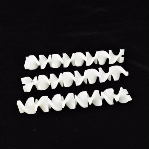 50PCS Spiral Static Mixer Elements POM-20-8