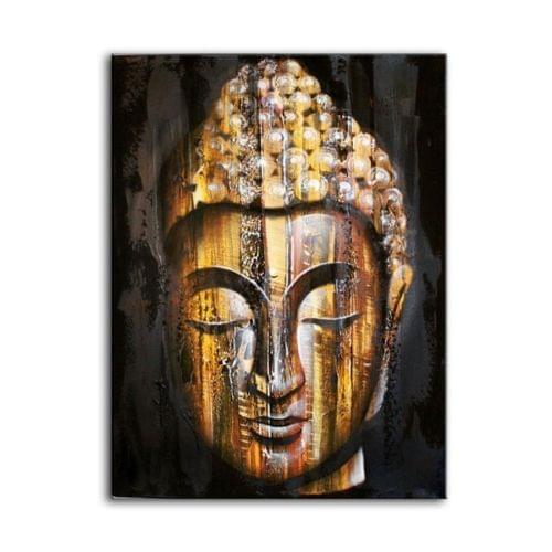 Buddism, Buddha Oil Painting on Canvas
