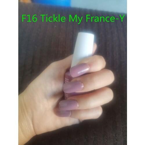 F16 Tickle My France-Y 15ml UV LED Gel Polish Vernis Permanent Lasting Shine opies Nail Art (need lamp dry)