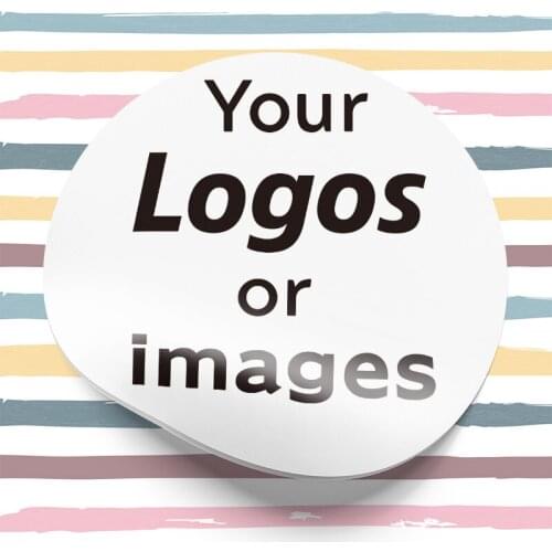 Personalized self-adhesive labels, stickers for wedding, baptism, birthday, personalized text