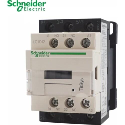 Schneider electric TeSys D 3-ploe contactors-Motor control category AC-3 LC1D12*7C AC24V-380V 12A 50/60HZ