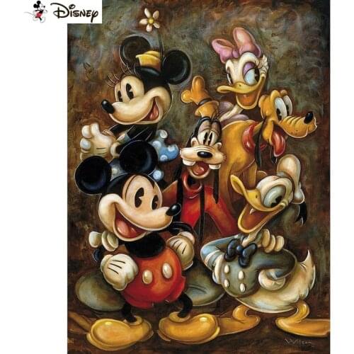 Disney Art 5D Diy Diamond Painting "Cartoon Mickey Mouse" Diamond Pictures Cross Stitch 3D Rhinestone Embroidery Decor A30979