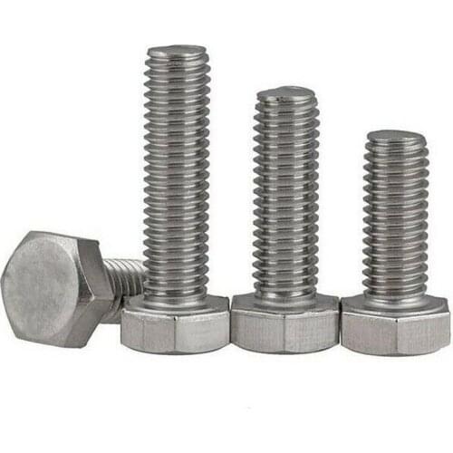 M14 M16 M18 304 stainless steel outer hexagon screw extension hexagon head bolt