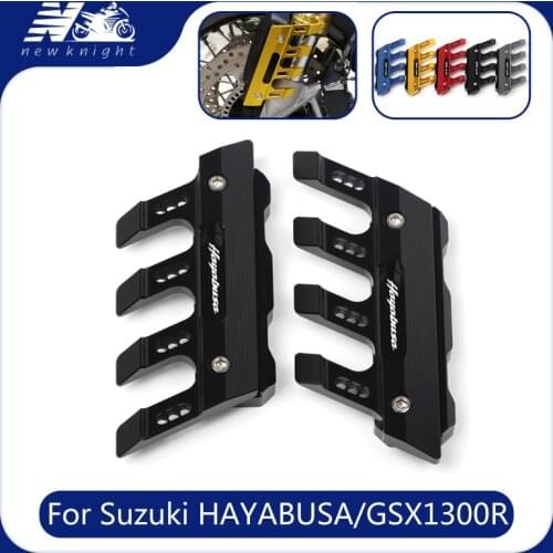 Motorcycle Front Fender Side Protection Guard Mudguard Sliders Lower Fork Protector For Suzuki HAYABUSA GSX1300R CNC Accessories