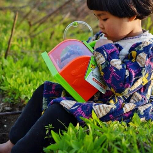 Insect Box Children Observation Portable Pet Feeding Cage Plastic Insects Watching Experiment Boxes L5YE