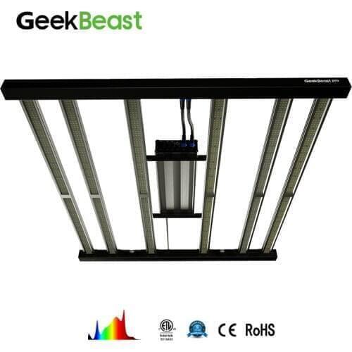 Full Spectrum LED Grow Light Geekbeast Pro 630W Smart App Controller with Timer Bar Lights for Indoor Plant