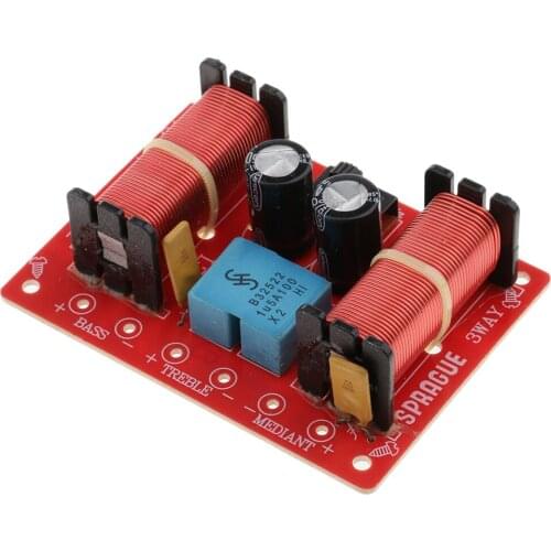 Durable 3 Way Crossover Frequency Divider Bass Midtone Treble HiFi Component