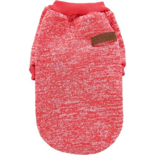 Multi-color optional pet dog sweater, sanitary clothes, pet dog cat clothes autumn and winter